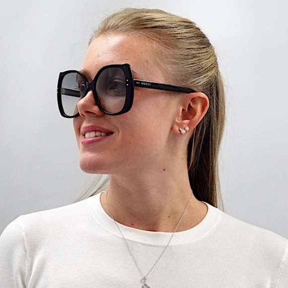 Gucci  Gg0472 Oversized Square Acetate Sunglasses main image 4